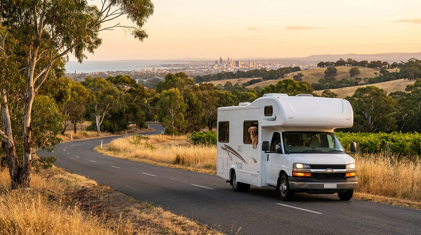 Pet-Friendly RV Driving in Adelaide - Routes 2026